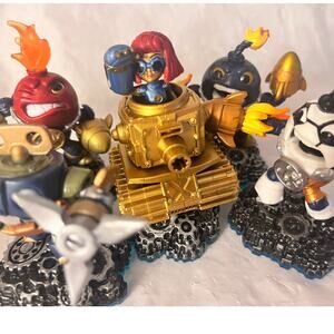 Skylanders Swap Force Tech Element - Lot of 5 - Activation 2013